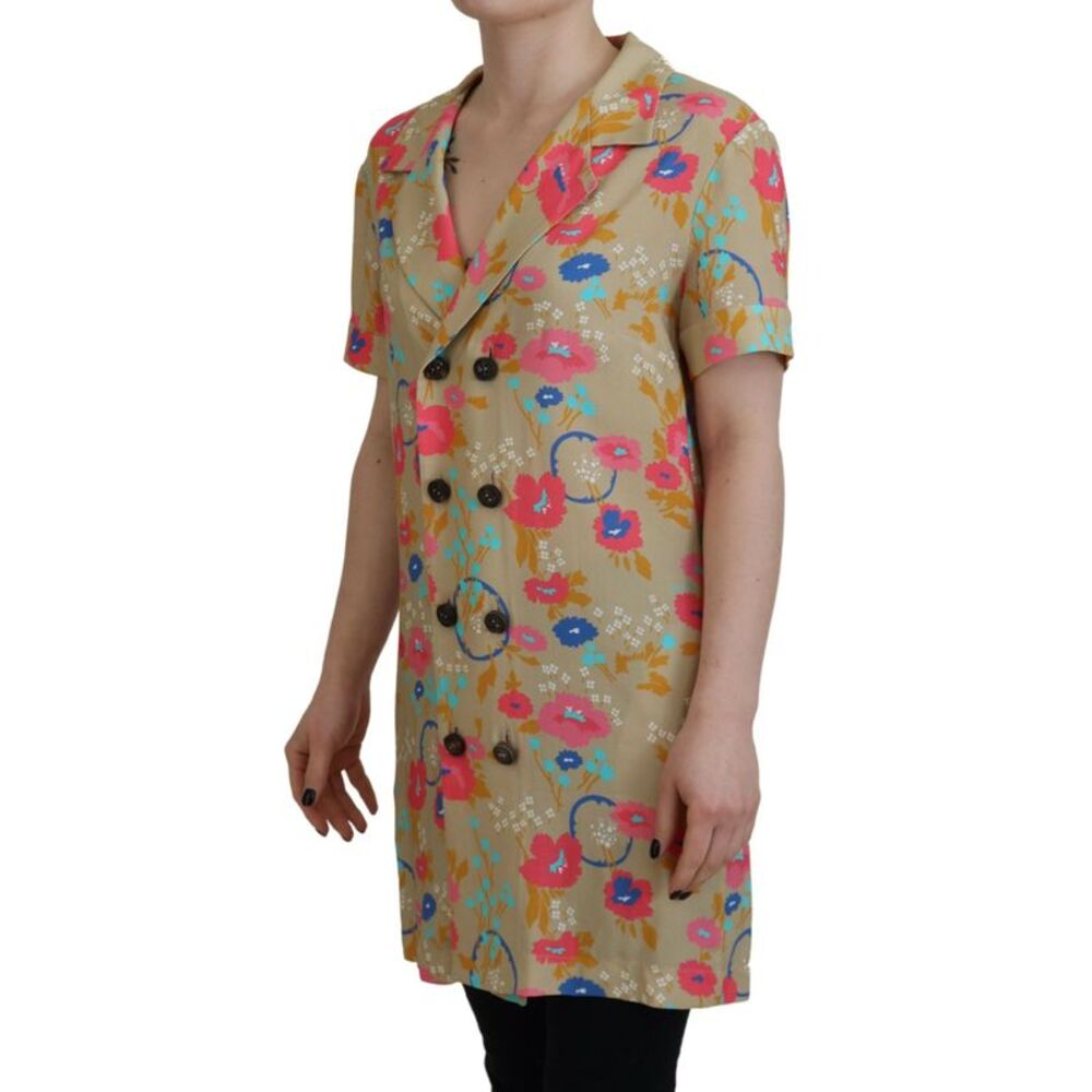 Dsquared Multicolor Printed Collared Button Front… - image 2